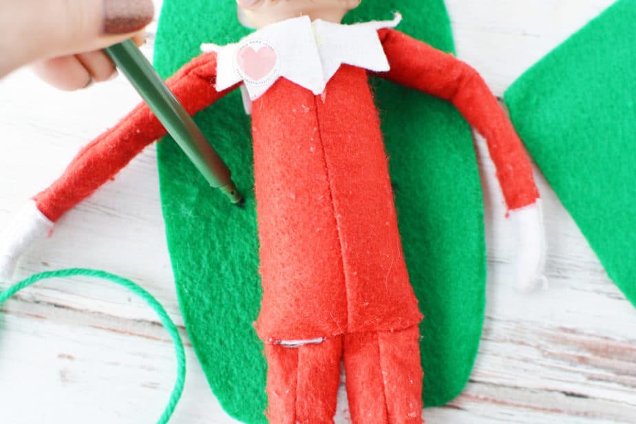 Among Us Elf on the Shelf Costume - This Mama Loves