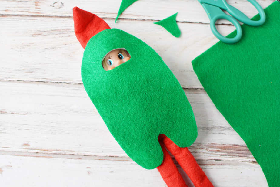 Among Us Elf on the Shelf Costume - This Mama Loves