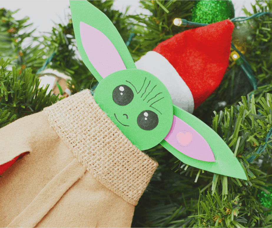 Baby Yoda Elf on the Shelf Costume This Mama Loves