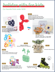 Here are some great gift ideas for kids in a variety of price ranges so you can find something they will enjoy and you can afford.