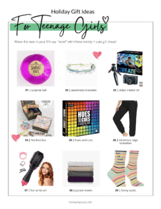holiday gifts for teens teen girls