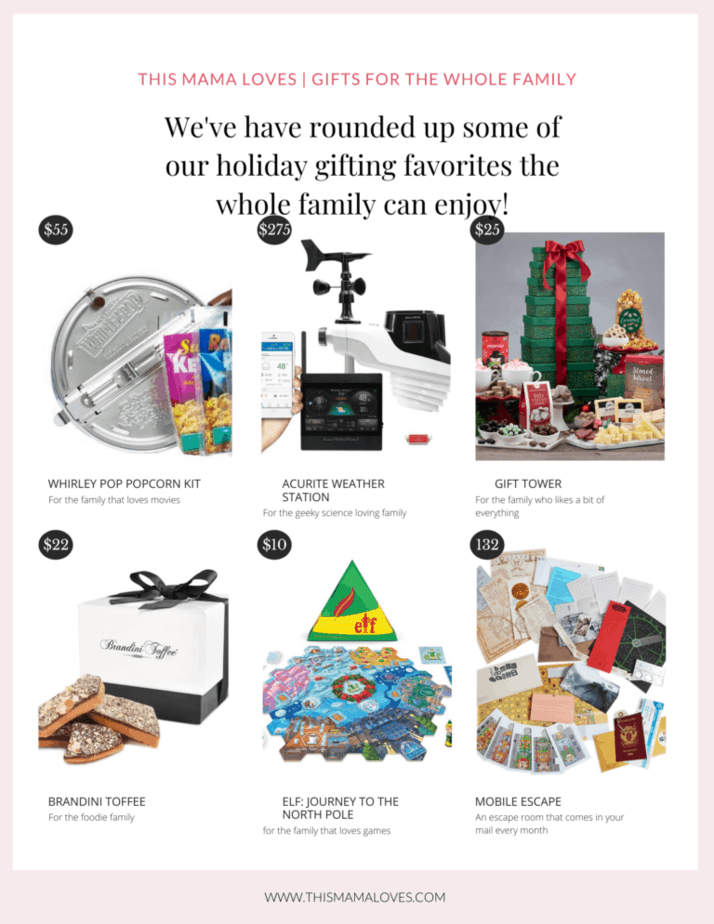 Holiday Gift Ideas for the Whole Family This Mama Loves