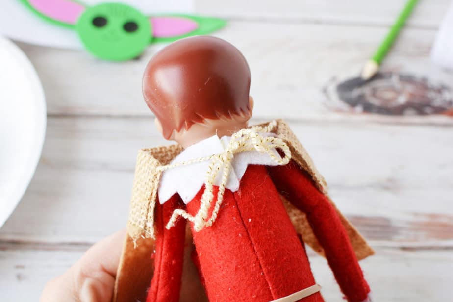 Baby Yoda Elf on the Shelf Costume This Mama Loves