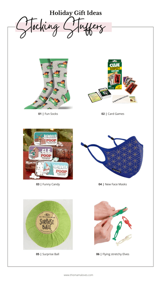 Stocking Stuffer Ideas collage