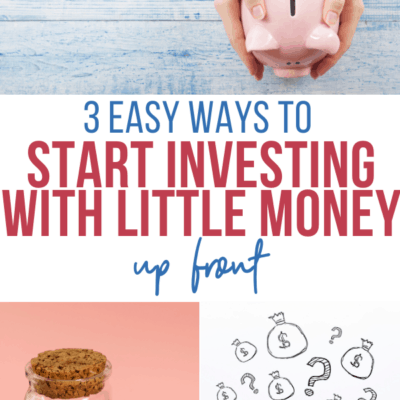 3 Easy Ways to Start Investing With Little Money