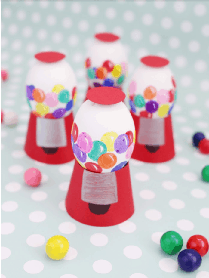 Gumball Machine Easter Eggs from A Joyful Riot