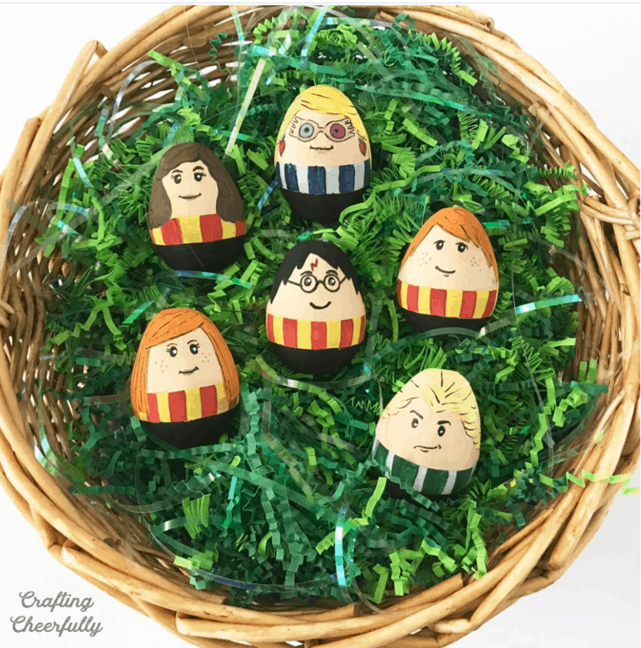 Harry Potter Easter Eggs from Crafting Cheerfully