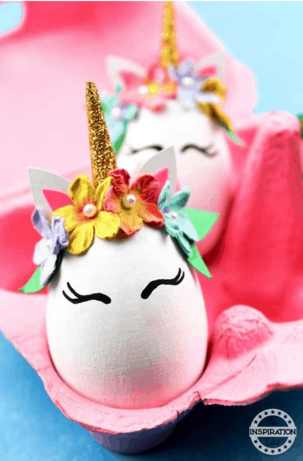 The Cutest DIY Unicorn Eggs from The Inspiration Edit