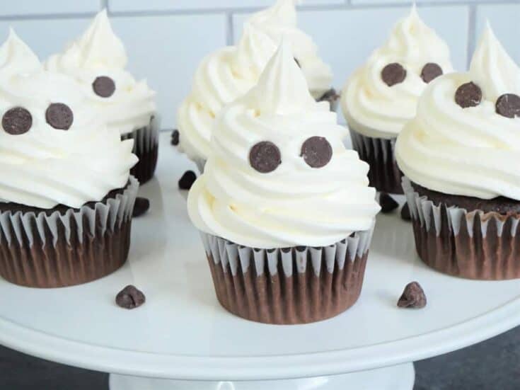 Ghost Cupcake Tutorial with Tips & Variations 